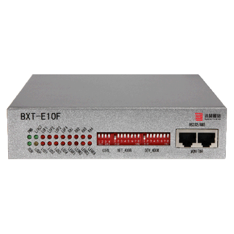 BXT-E10F 4E1以太网协议转换器
